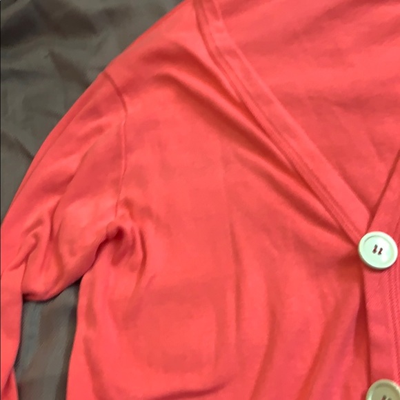 American Apparel Classic Girl V Neck Pink Cardigan - Picture 3 of 9